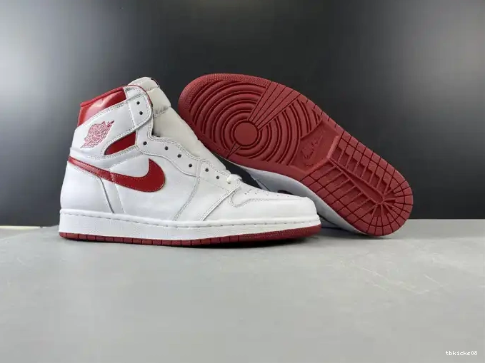 Reps TBkick 555088-103 Retro (2017) Air Jordan Red 1 Metallic 0524